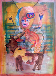 Artwork by Babu Xavier — add description here
