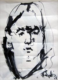 Ink line rendering by M C Chetti