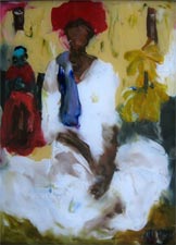 Acrylic on acrylic by J. M. S. Mani, 2008, 10×12 inches
