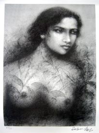 Fine Art lithograph item by Suhas Roy