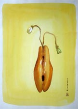 Watercolor painting composition by Sukanta Hazra