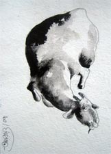 Watercolor artwork by Tanmoy Roy